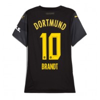 Borussia Dortmund Julian Brandt #10 Gostujuci Dres za Ženska 2024-25 Kratak Rukav